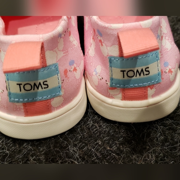 TOMS Pink Oodles of Poodles Alpargata Espadrille - Picture 6 of 7